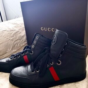 Gucci Classic High Tops - Never worn - 7.5
